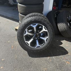 GMC Brand New Wheels And Tires For 2026 AT4 Yukon