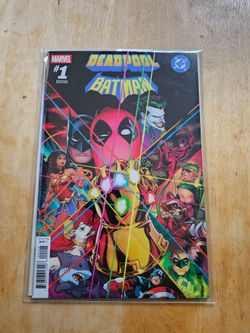 Deadpool Batman #1 Russell Dauterman Variant  Cover R, Near Mint