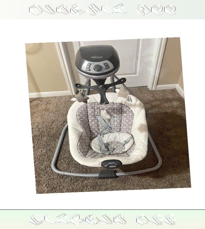necessary tonight Baby Swing Chair Soft and Peaceful for Your Little One's Calm
