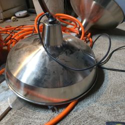Silver Light Fixture