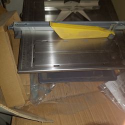 NEW 7 INCH TILE SAW NEVER USED