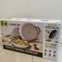 GreenPan 3-Piece Frypan Set