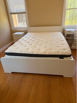 Queen bed frame