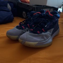 Nike Air Jordan Zion 1 Blue Void Fierce Purple Men’s Size 11.5