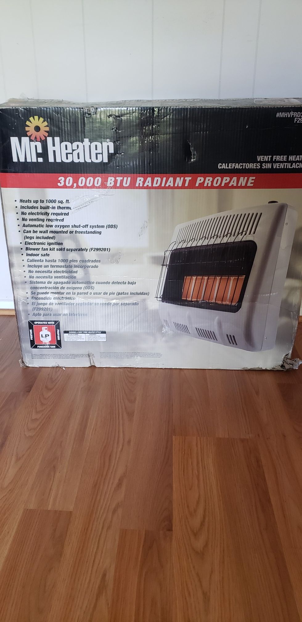 30,000 BTU Vent Free Heater