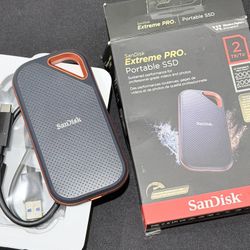 SanDisk Extreme PRO Portable SSD 2TB