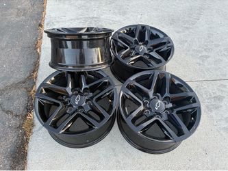 18” Chevy trailboos wheels $ 499 firm price