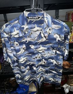 Palm Angels Sharks Bowling Shirt