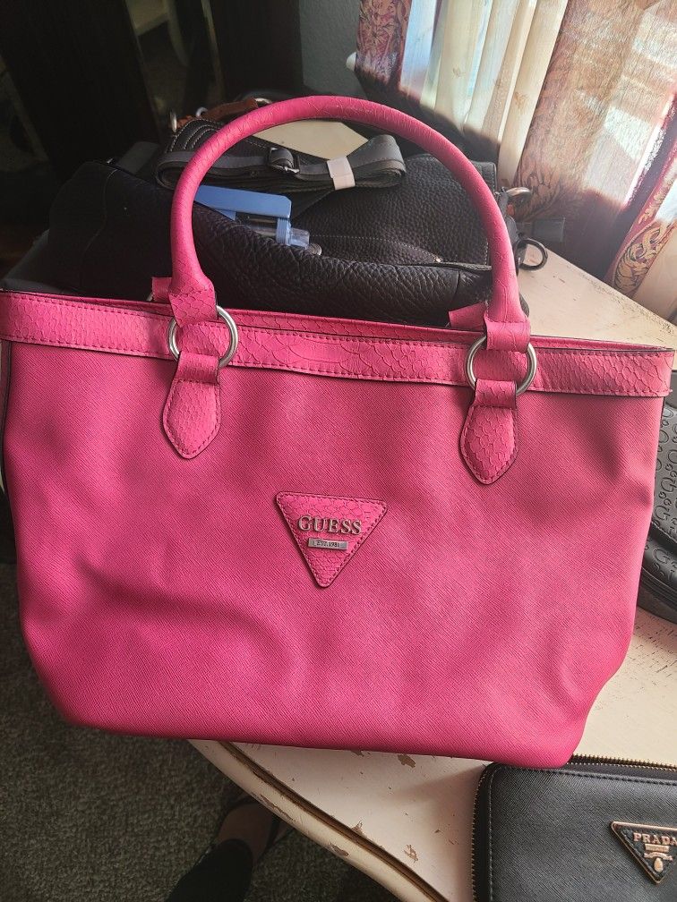 Guess Pink Purse $40 Obo