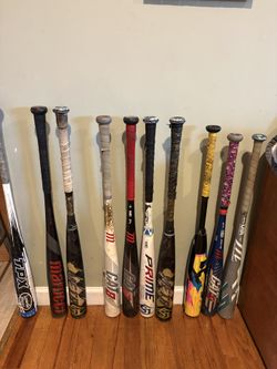 All Bats (Wood, Drop 3 & Other Various Sizes