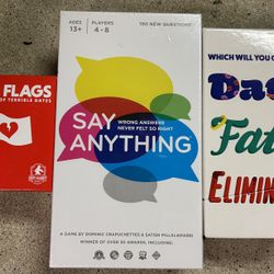 Adult games bundle of 3 