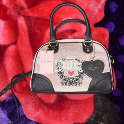 Juicy Couture Heritage Bowler Bag (Pink)