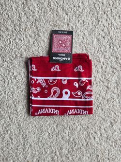 Official NCAA Indiana Hoosiers Team Bandana by IPG Team Sports – Brand New with Tags!