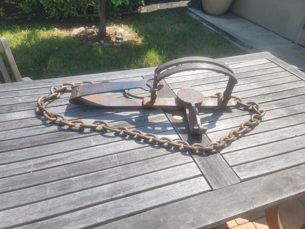 Antique Newhouse No. 15 Bear Trap
