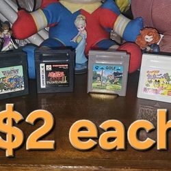 Nintendo Gameboy Games JAPANESE $2 EACH 