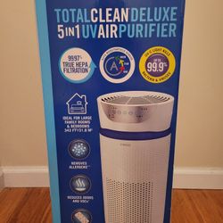 NIB TotalClean Deluxe 5in1 UV Air Purifier Extra Large Room