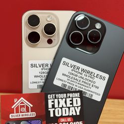 IPHONE 16 Pro UNLOCKED 128gb 