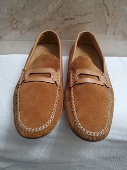 Magnanni Suade Loafer 9 1/2 Men's