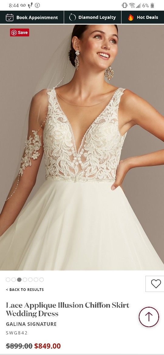 Brand new Wedding dress Size 14 Ivory