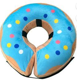 collar Inflable Protector para Mascotas con Soportes de Comportamiento de Pata Calmada