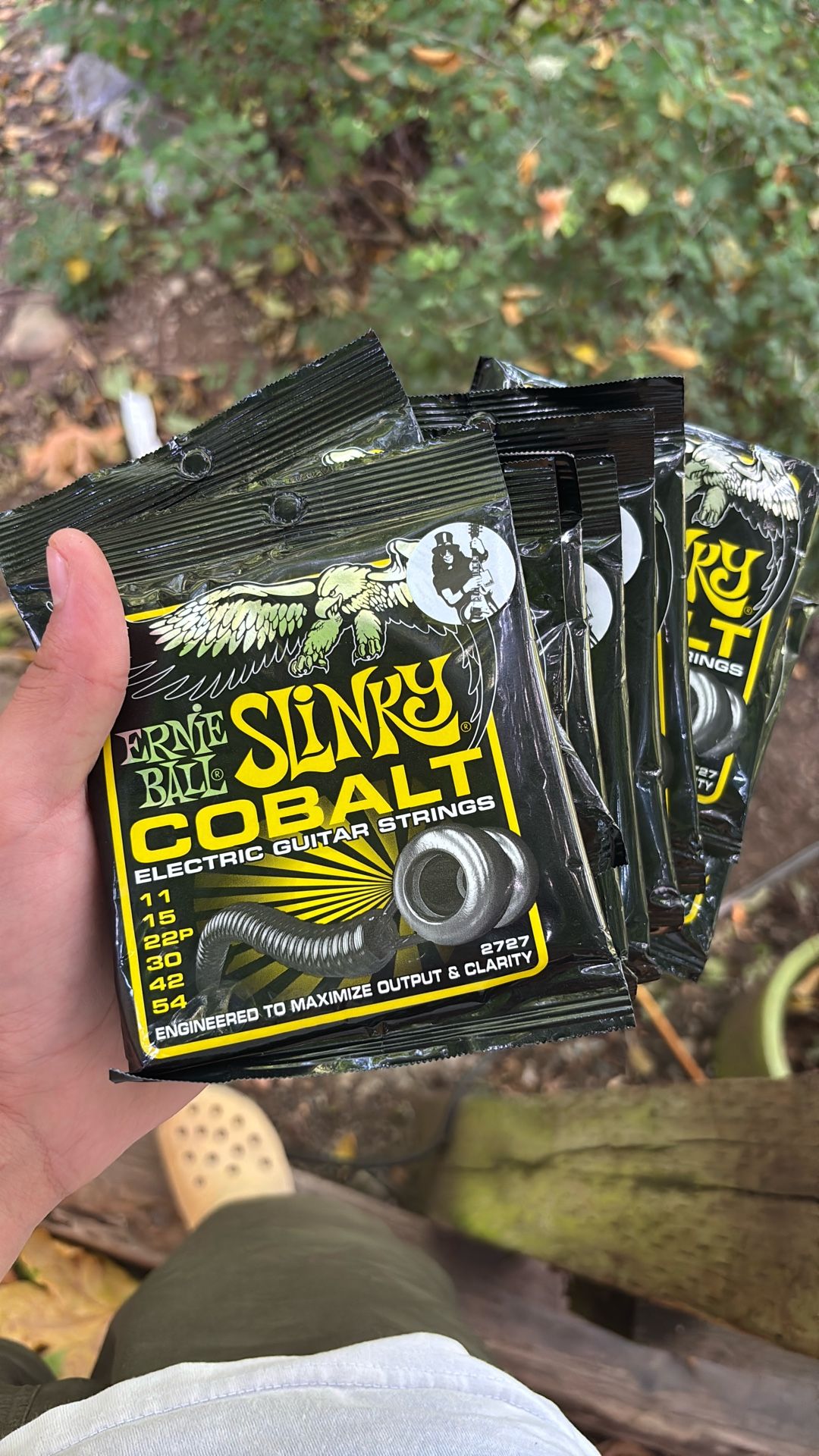 Ernie Ball Slinky Cobalt Electric Guitar Strings 