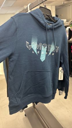 Messi Men Fleece Graphic Hoodie sizes SMALL