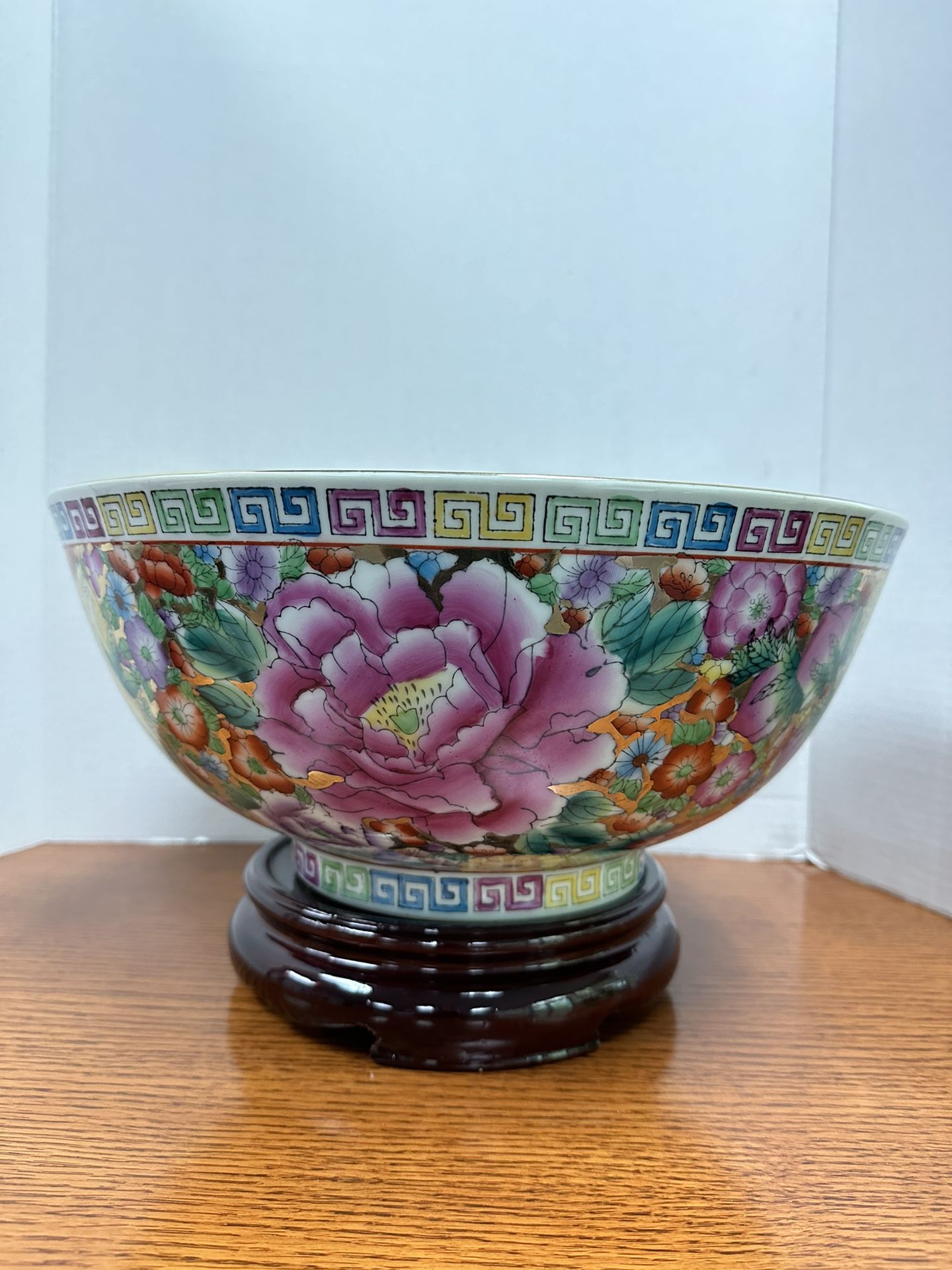 Porcelain Flower 🌸 Bowl , Large