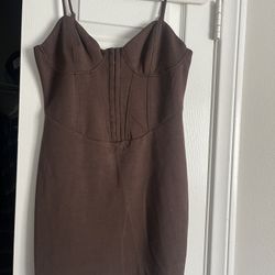 Brown Dress