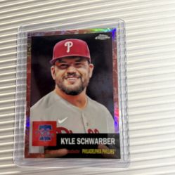 Kyle Schwarber Topps Chrome 68/75