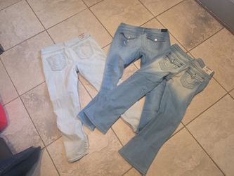 True religion jeans lot size 32