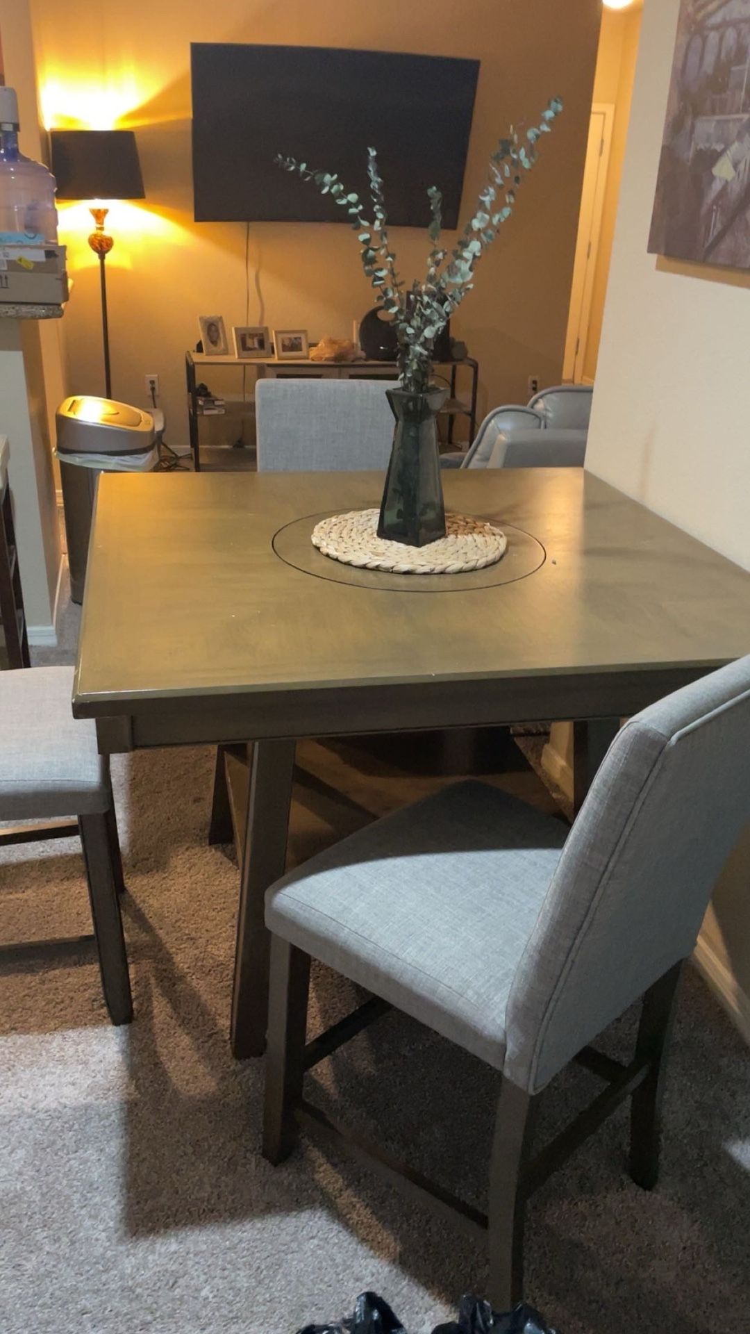 High Top Wood Table