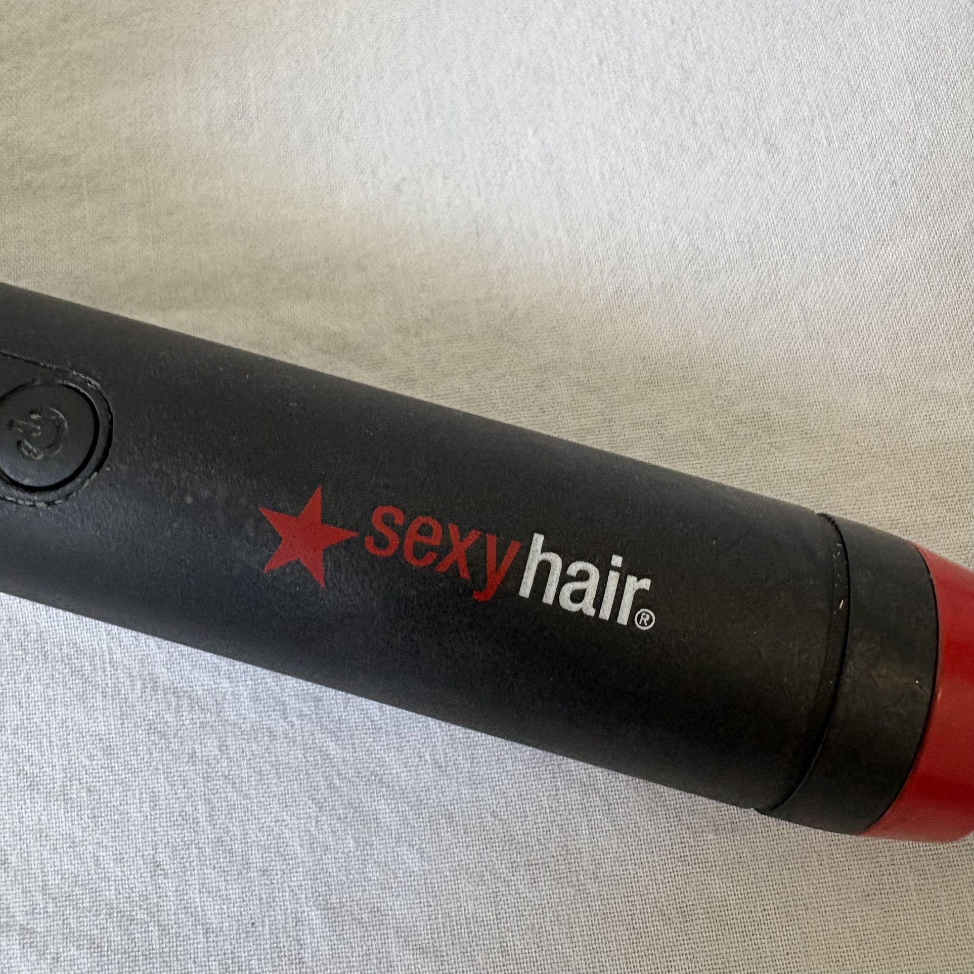 Sexy Hair Professional Curling Iron 1” Ceramic Barrel Black