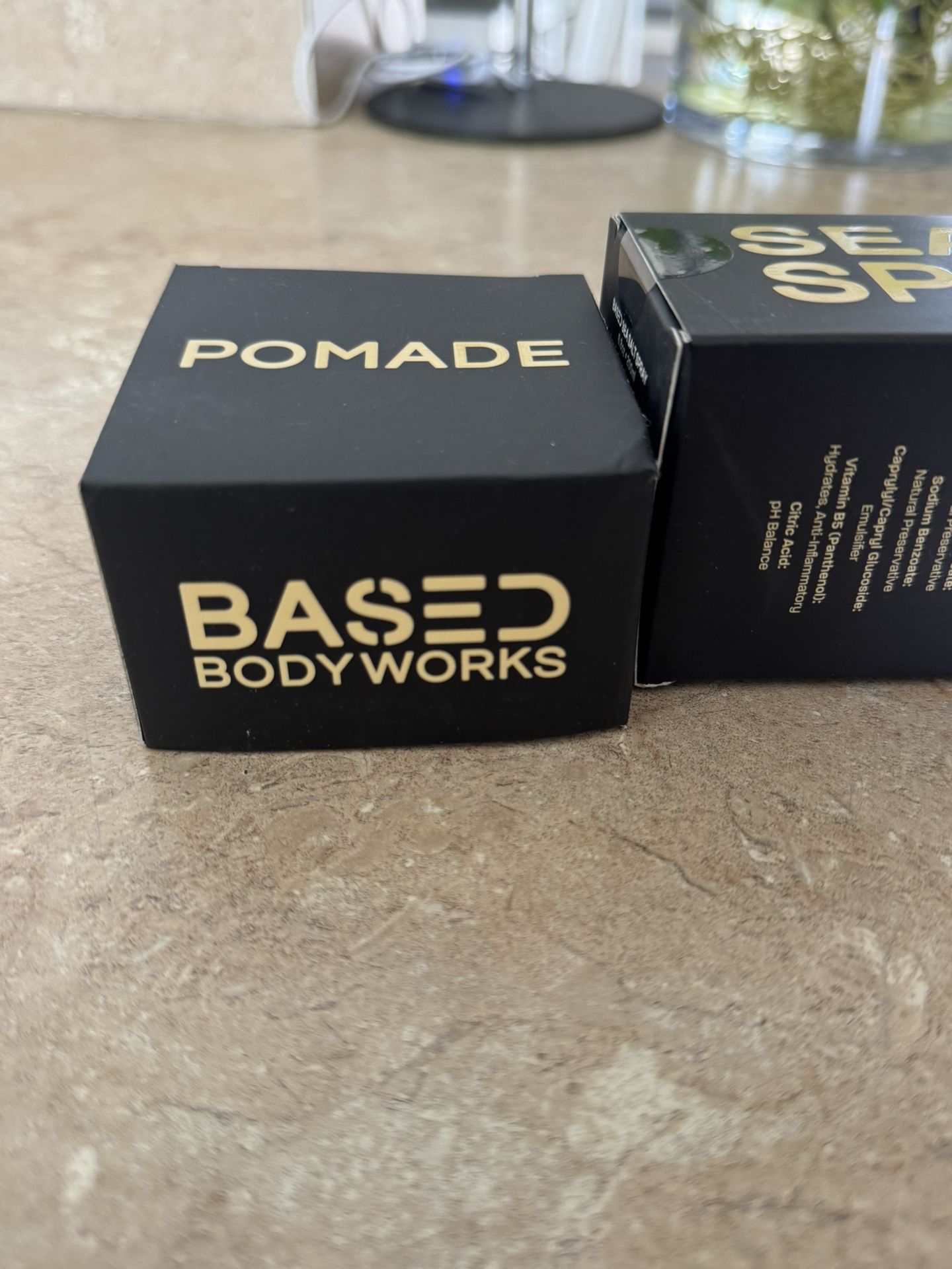 Based Body Works Pomade And Seasalt Spray