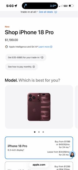 iPhone 18 pro