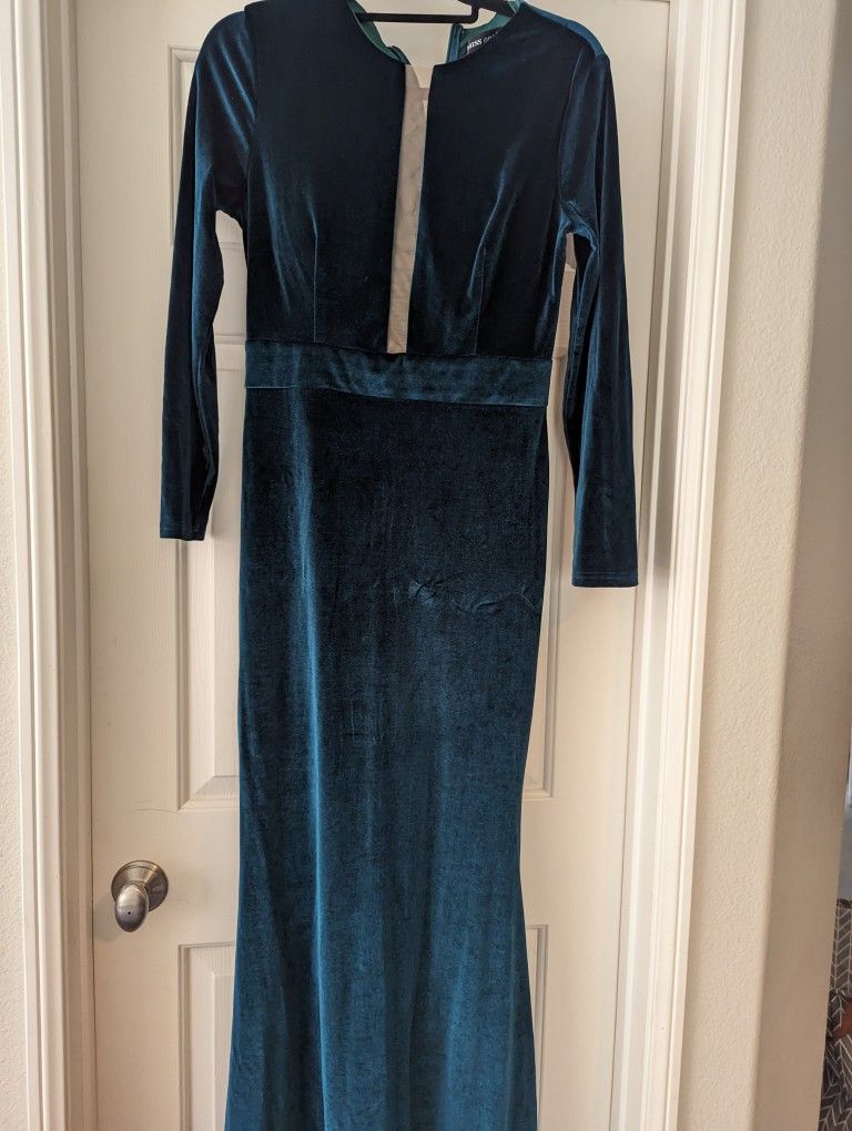 Beautiful Dark Green Dress