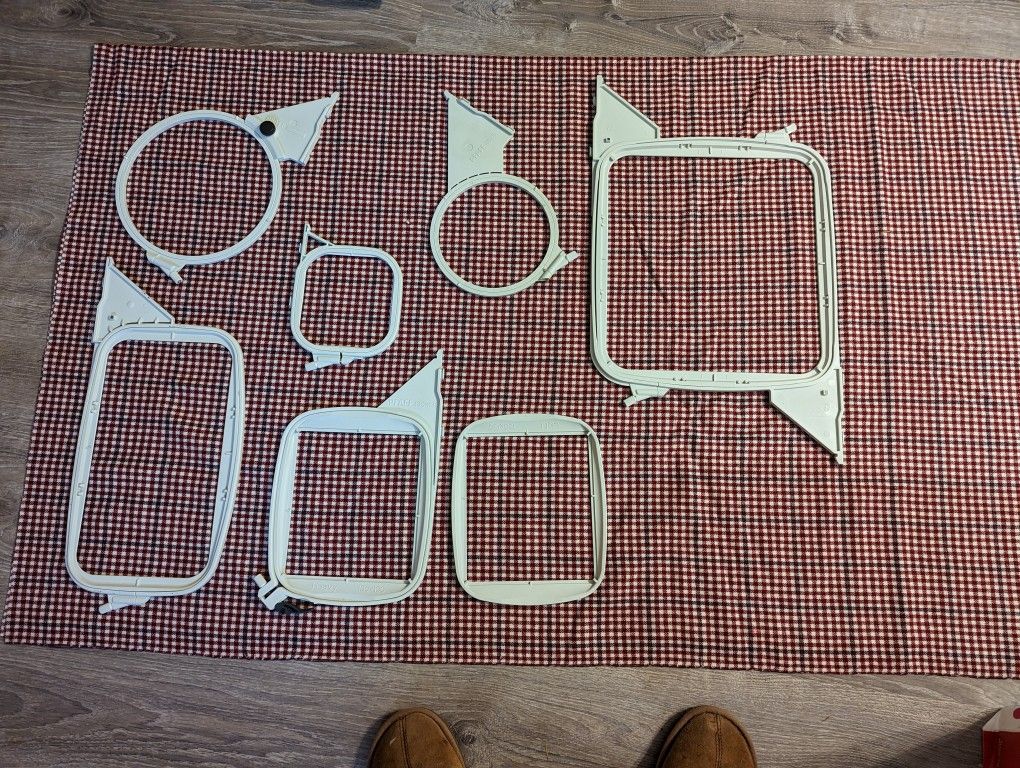 EVERY SEWERS DREAM! Pfaff Embroidery Hoops For Pfaff Model 2100 To 2170