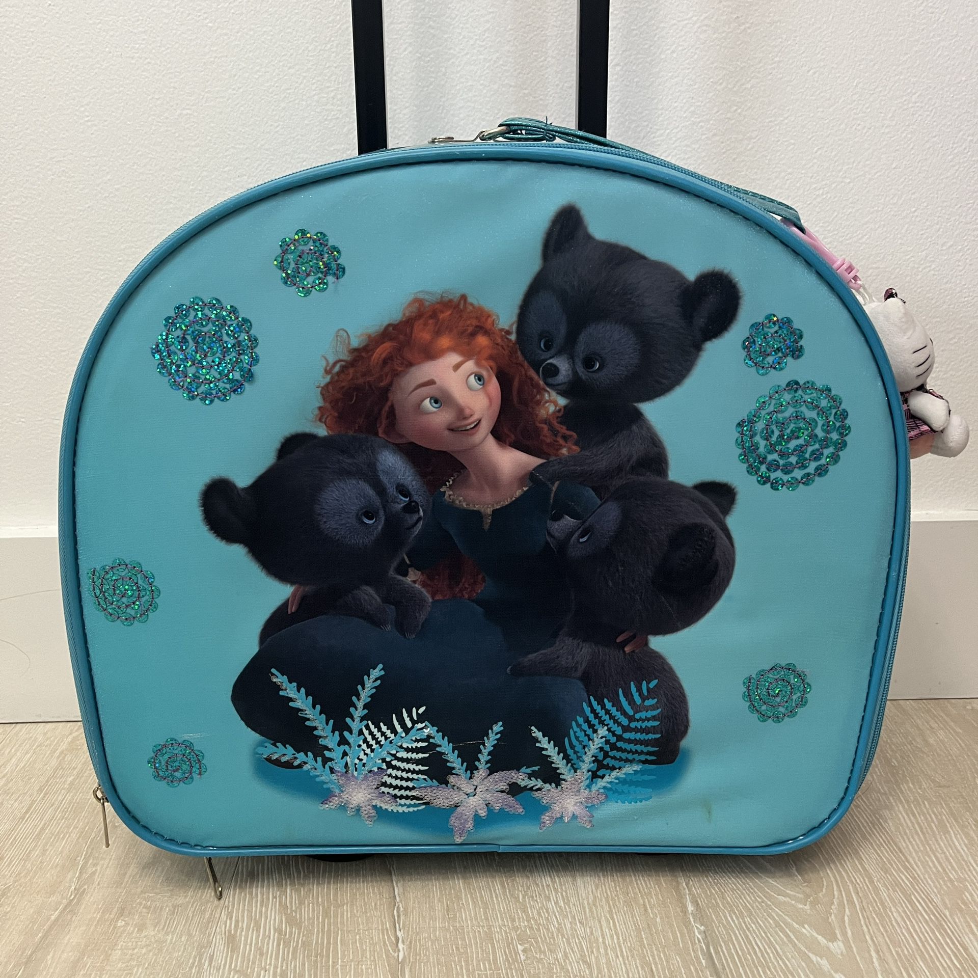 Disney Brave Merida Suitcase with Extending Handle Rolling Luggage