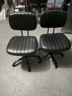 2  office chairs