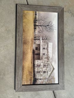 Framed Farmhouse Wall Art Print