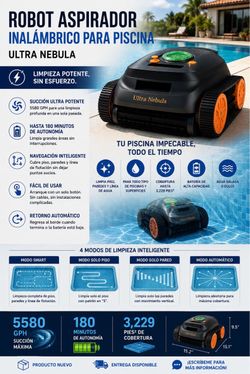 Ultra Nebula Wireless Robot Vacuum Cleaner 🌊