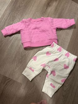 Pink hearts set