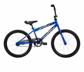 Huffy 20" Rock It Kids' Bike, Fits Riders 44"-56", Blue, Youth, Boys