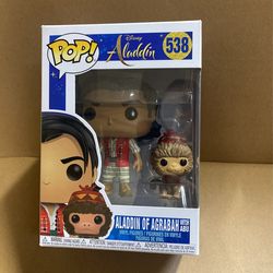 Funko Pop NIB Aladdin With Abu