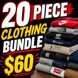💥 20 PIECE CLOTHING BUNDLE - $60 💥