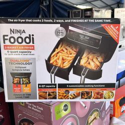 Ninja Foodie 2 basket Air Fryer