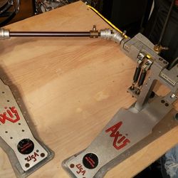 Axis Longboard Double Bass Drum Pedal 