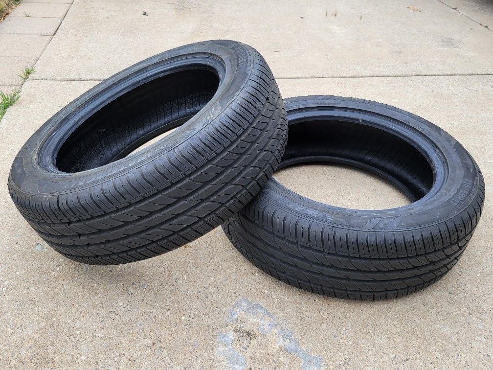 Pair of (2) 215/55/17 Tires