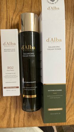 D’Alba Toner And Hair oil