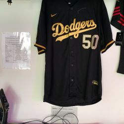Dodgers Black And Gold 2XL