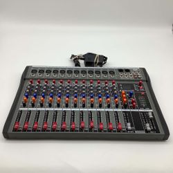 NXG 12-Channel Audio Mixer With Bluetooth 